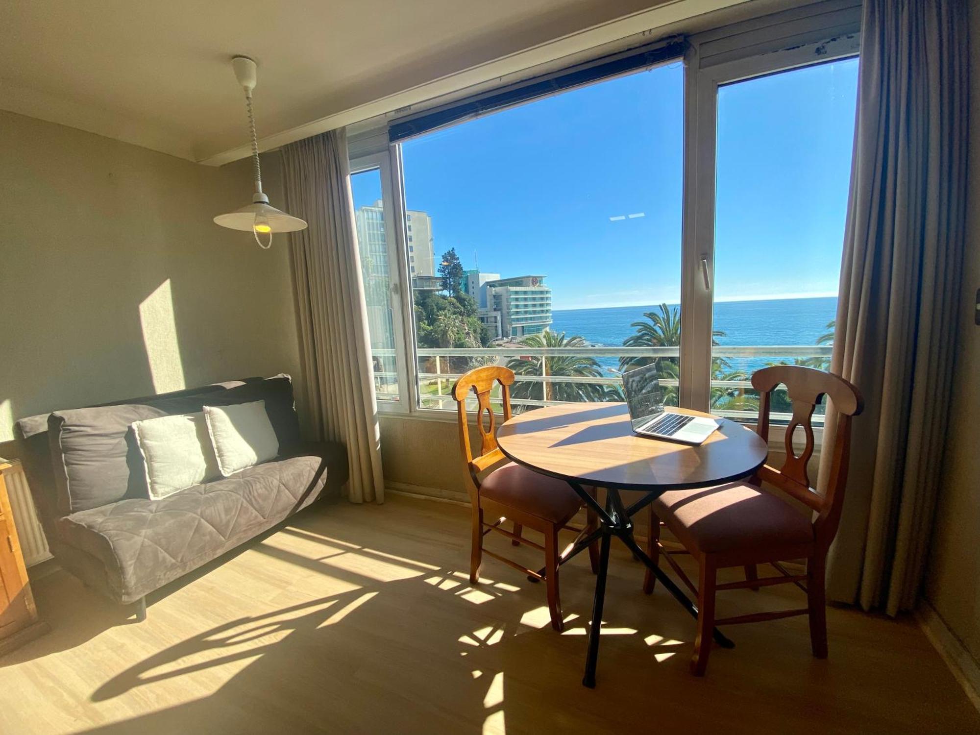 Studio Playa Miramar - Office Pool Parking Wifi Vina del Mar
