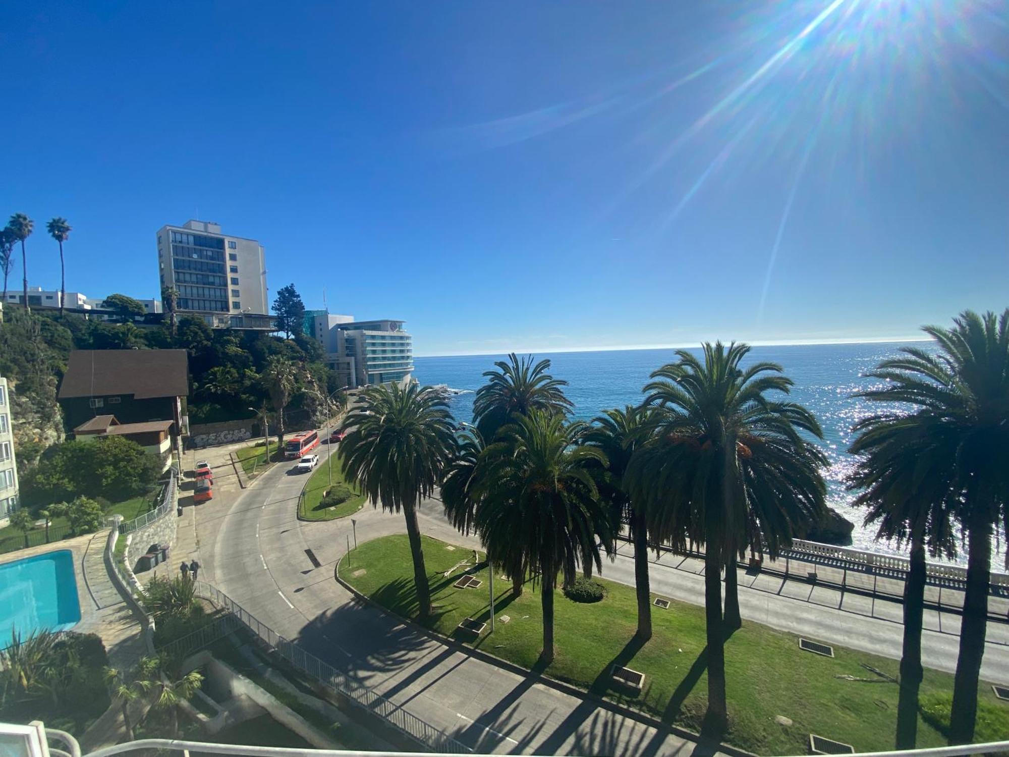 Apartamento Studio Playa Miramar - Office Pool Parking Wifi Vina del Mar