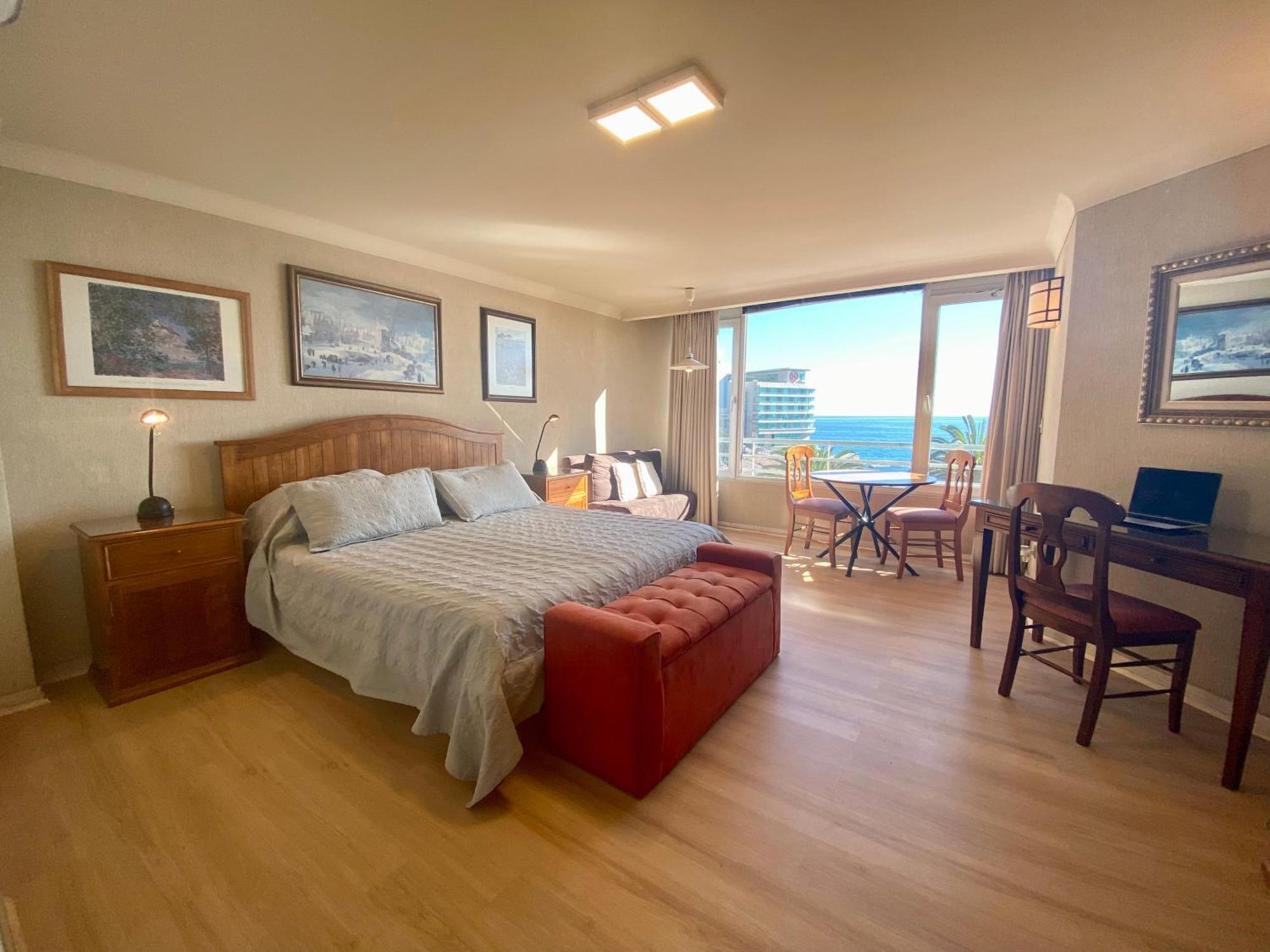 Apartamento Studio Playa Miramar - Office Pool Parking Wifi Vina del Mar
